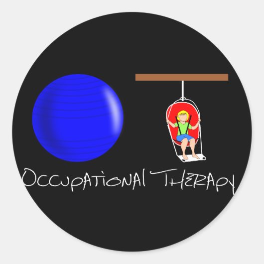 OT INITIALEN RONDE STICKER (Voorkant)