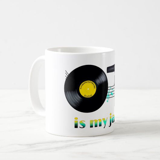 OT is mijn Jam Koffiemok (Voorkant links)