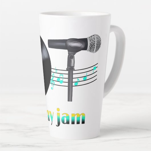 OT is mijn Jam Latte Mok (Rechterhoek)