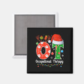 OT Kerst Ergotherapie Kerst OT Magneet (Voorkant / Achterkant)