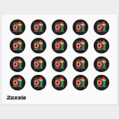OT Kerst Ergotherapie Kerst OT Ronde Sticker (Vel)
