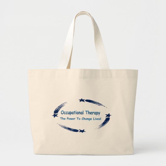 OT Power to Change Lives Grote Tote Bag (Voorkant)
