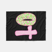 Ot Preppy Occupational Therapy, Boho Cota Girly Co Fleece Deken (Voorkant (Horizontaal))