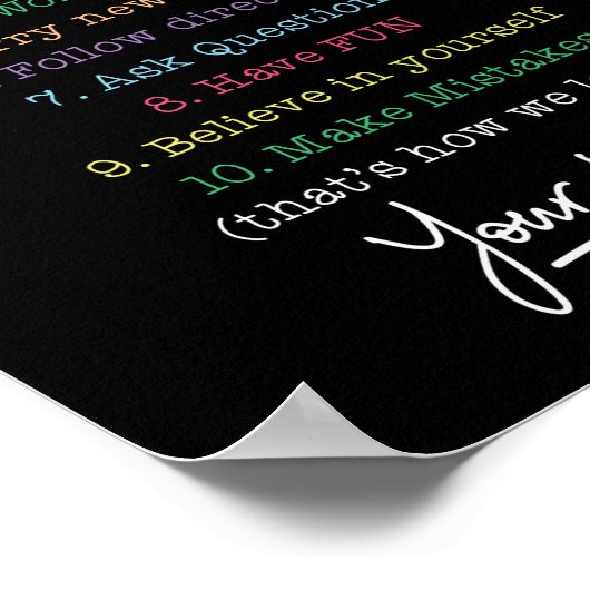 OT-regels | Beroepstherapist Poster (Hoek)