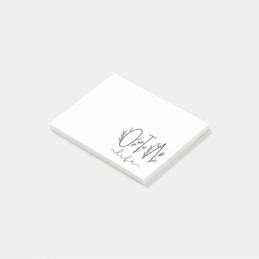 OTA-assistent voor bedrijfsgeneeskundige behandeli Post-it® Notes (Schuin)