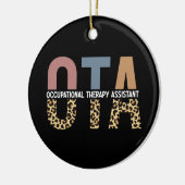 OTA Bedrijfsgeneeskundige hulp Cadeau Keramisch Ornament (Links)