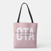 OTA Bedrijfsgeneeskundige hulp Tote Bag (Achterkant)