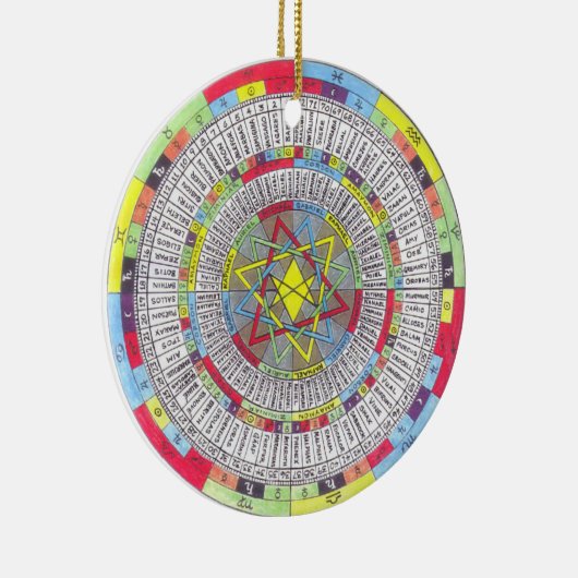 OTA MASTER MANDALA KERAMISCH ORNAMENT (Rechts)