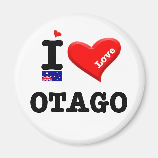 OTAGO - I Love Magneet (Voorkant)