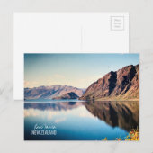 Otago-meer Hawea — Nieuw-Zeeland Briefkaart (Voorkant / Achterkant)