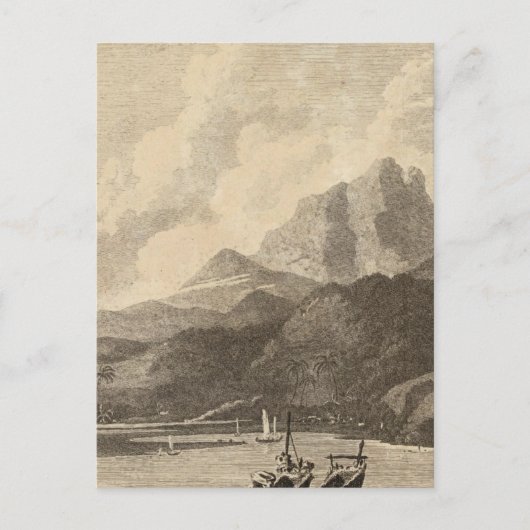 Otaheite, polynesie briefkaart (Voorkant)