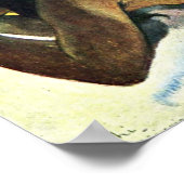 Otahi Allein by Gauguin Paul (beste kwaliteit) Poster (Hoek)