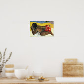 Otahi Allein by Gauguin Paul (beste kwaliteit) Poster (Keuken)