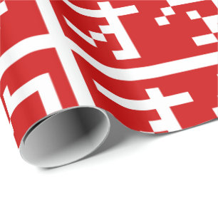 OTAKU 8-bits Pixel Japanse Katakana BLOCK Cadeaupapier