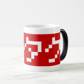 OTAKU 8-bits Pixel Japanse Katakana BLOCK Magische Mok (Voorkant rechts)