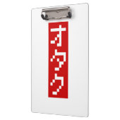 OTAKU 8-bits pixel Japanse Katakana BLOCK Verticaa Klembord (Links)