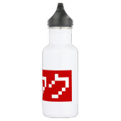 OTAKU 8-bits Pixel Japanse Katakana BLOCK Waterfles (Rechts)