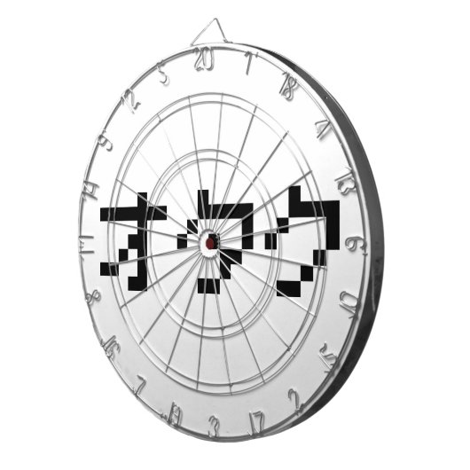 OTAKU 8-bits Pixel Japanse Katakana Dartbord (Voorkant Rechts)