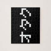 OTAKU 8-bits Pixel Japanse Katakana Legpuzzel (Verticaal)
