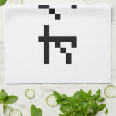 OTAKU 8-bits Pixel Japanse Katakana Theedoek (Gevouwen)