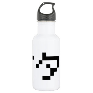 OTAKU 8-bits Pixel Japanse Katakana Waterfles