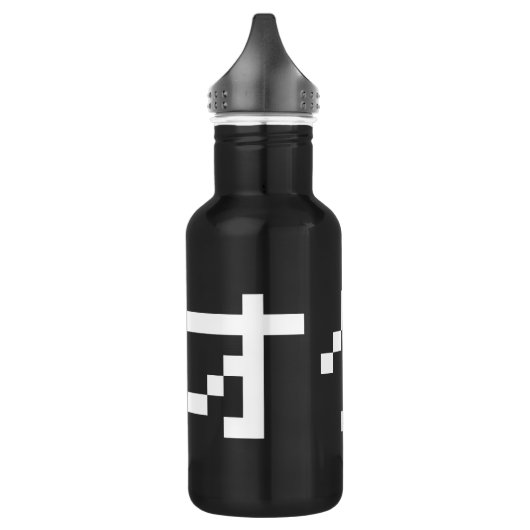 OTAKU 8-bits Pixel Japanse Katakana Waterfles (Links)