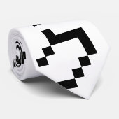 OTAKU 8-bits pixels Japanse Katakana Verticaal Stropdas (Opgerold)