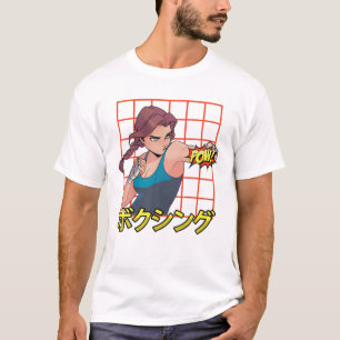 Otaku - Anime Boxing Girl - Manga Japans esthet T-shirt