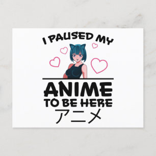 Otaku Anime Girl Manga Cosplay Ramen Japans Gift Briefkaart