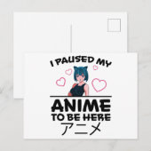 Otaku Anime Meisje Manga Cosplay Ramen Japans Cade Briefkaart (Voorkant / Achterkant)