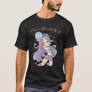 Otaku - Anime Volleyball Girl - Manga Japans ootje T-shirt