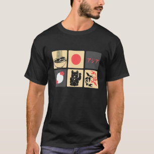 Otaku-cultuur Japanse Symbolen T-shirt