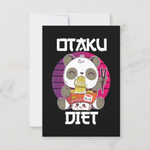 Otaku Diet Oanda Ramen Sushi Manga CosplayOotaku Kaart