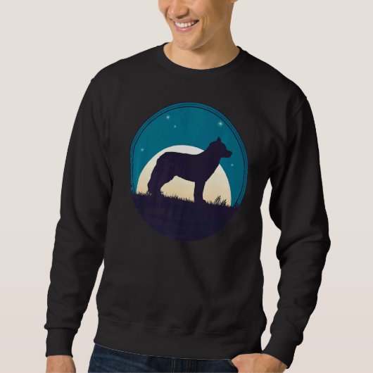Otaku Huskie Dog Retro 6 Trui (Voorkant)