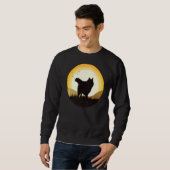 Otaku Huskie Dog Retro 7 Trui (Voorkant volledig)