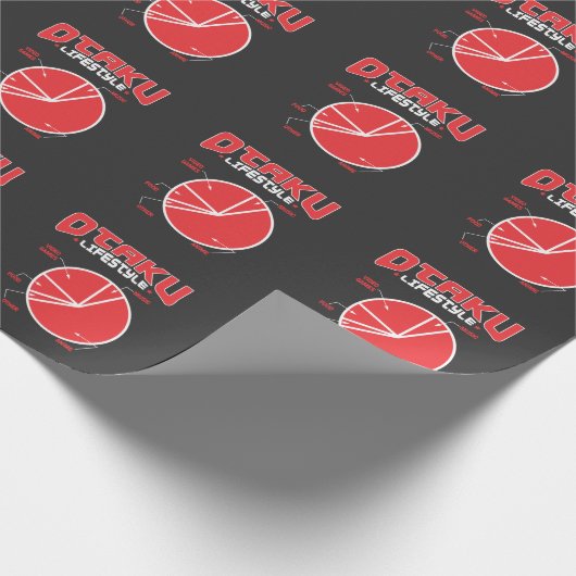 Otaku Lifestyle Food Anime Manga Kawaii Cosplay Cadeaupapier (Hoek)