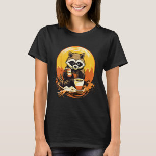 Otaku Raccoon Eet Japans Eten Ramen Noodles 2 T-shirt