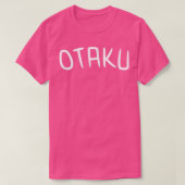 Otaku Shirt, Funny Cute Anime Manga Japans Word T-shirt (Design voorkant)