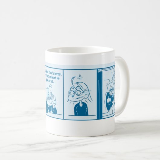 Otalia komiek - Ruwe en ongewone mok (Voorkant rechts)