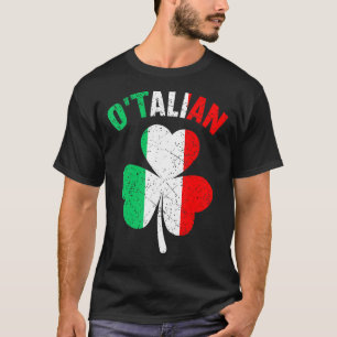 O'talian Funny Italiaans Iers Relatie St Patri T-shirt