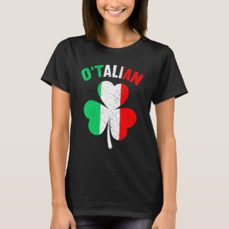 O'talian Funny Italiaans Iers Relatie St Patri T-shirt