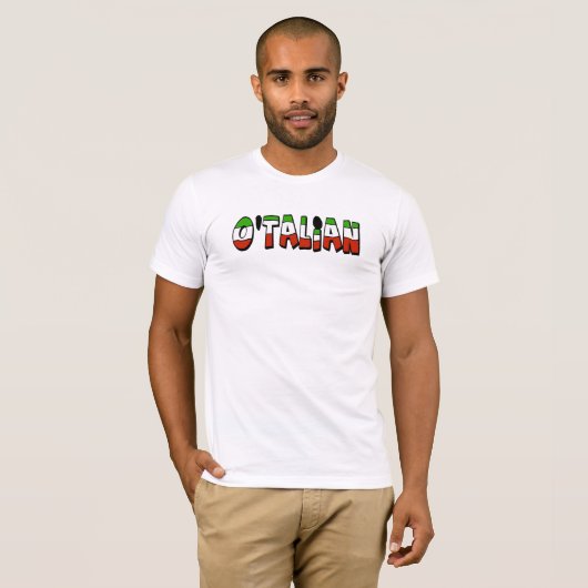 O'Talian St. Patrick's Day T-shirt (Voorkant volledig)