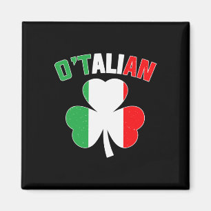 O'talian St Patricks Ierse Italiaanse Mannen Vrouw Magneet