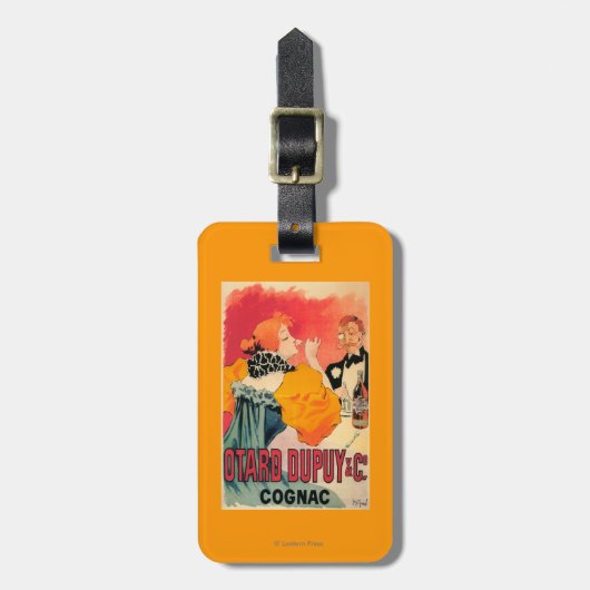 Otard-Dupuy & CO. Cognac Promotion Poster Bagagelabel (Voorkant verticaal)
