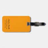 Otard-Dupuy & CO. Cognac Promotion Poster Bagagelabel (Achterkant horizontaal)