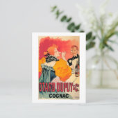 Otard-Dupuy & CO. Cognac Promotion Poster Briefkaart (Staand voorkant)