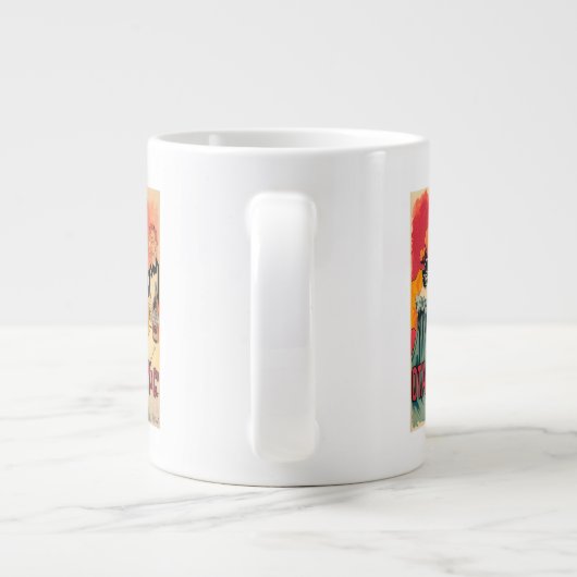 Otard-Dupuy & CO. Cognac Promotion Poster Grote Koffiekop (Achterkant)