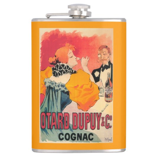 Otard-Dupuy & CO. Cognac Promotion Poster Heupfles (Voorkant)