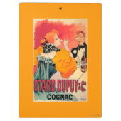 Otard-Dupuy & CO. Cognac Promotion Poster Klembord (Achterkant)