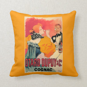 Otard-Dupuy & CO. Cognac Promotion Poster Kussen